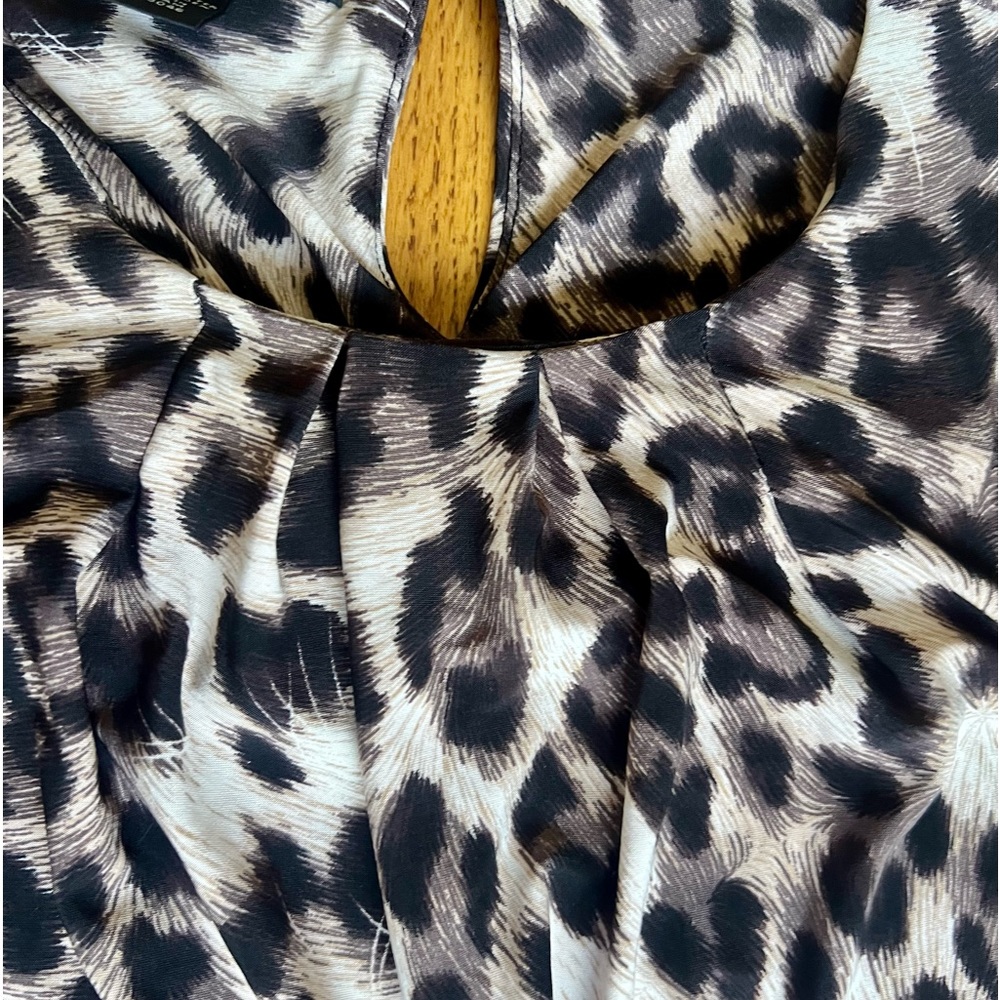 INC ANIMAL PRINT MIDI DRESS - Picture 5 of 9